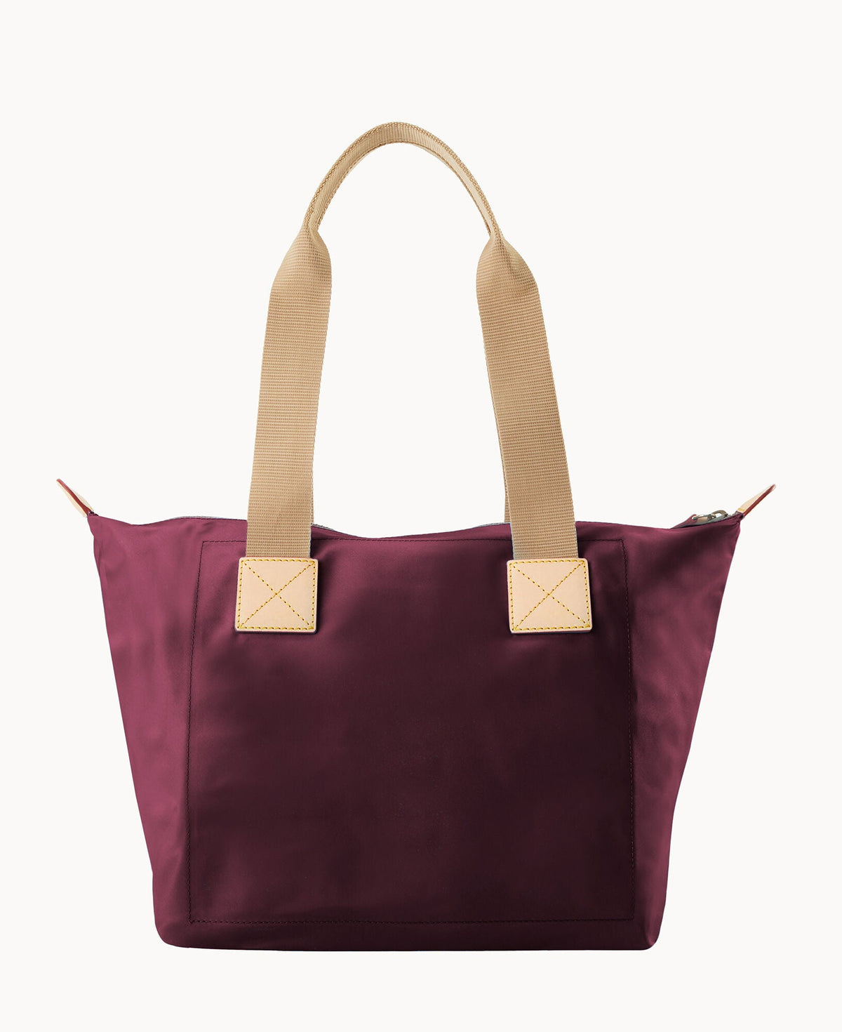 Nylon Front Zip Tote
