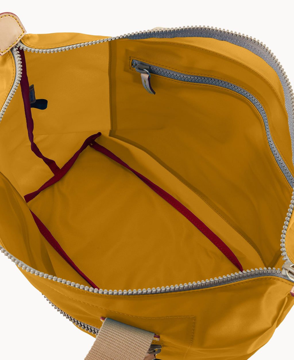 Nylon Front Zip Tote