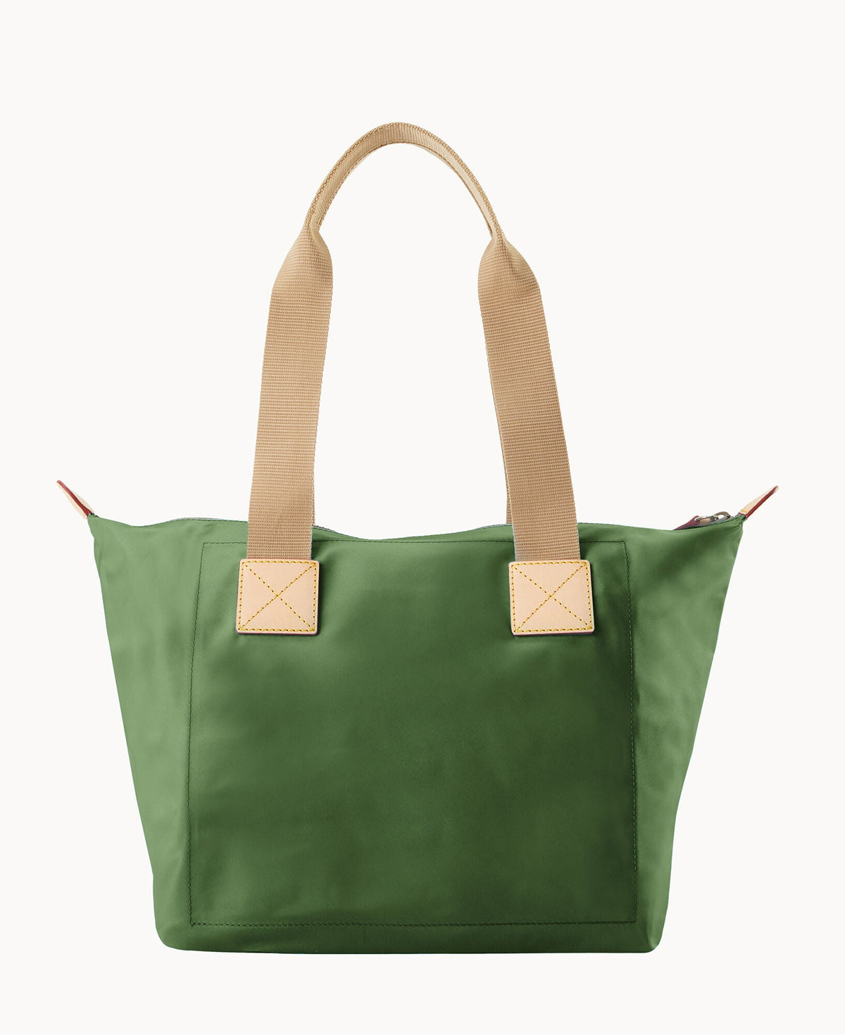 Nylon Front Zip Tote