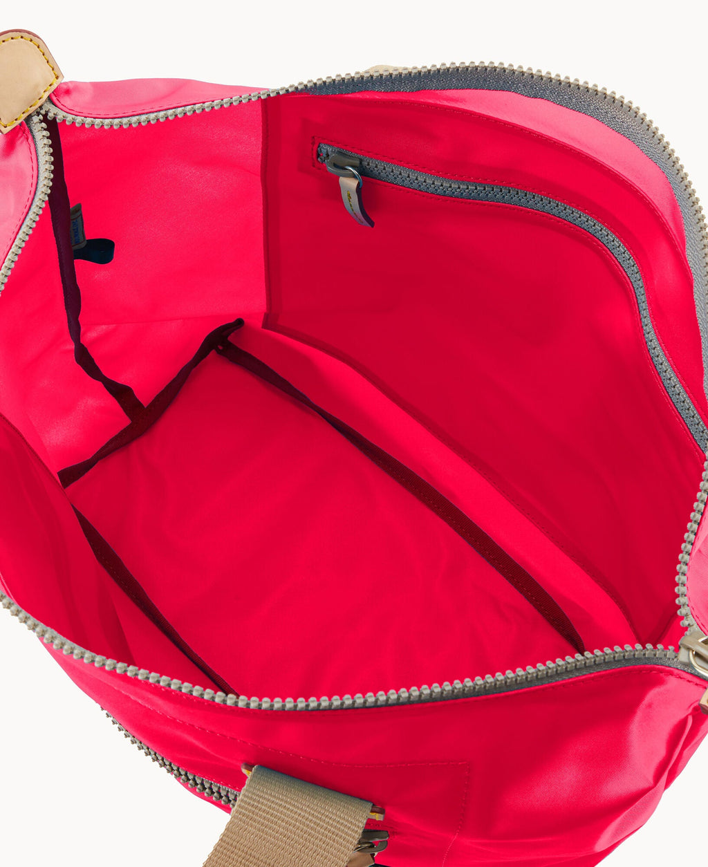 Nylon Front Zip Tote