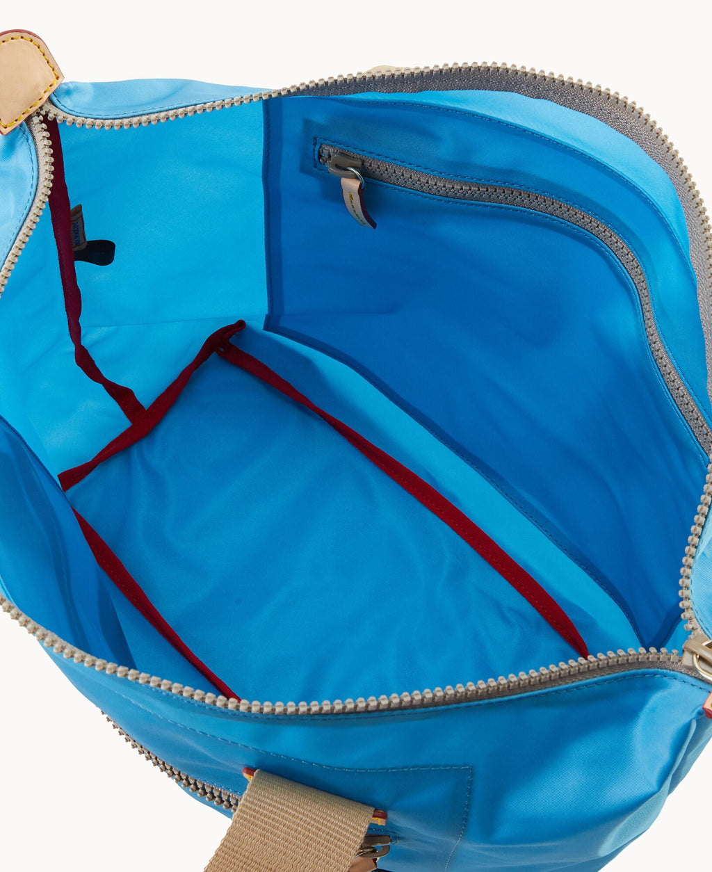 Nylon Front Zip Tote