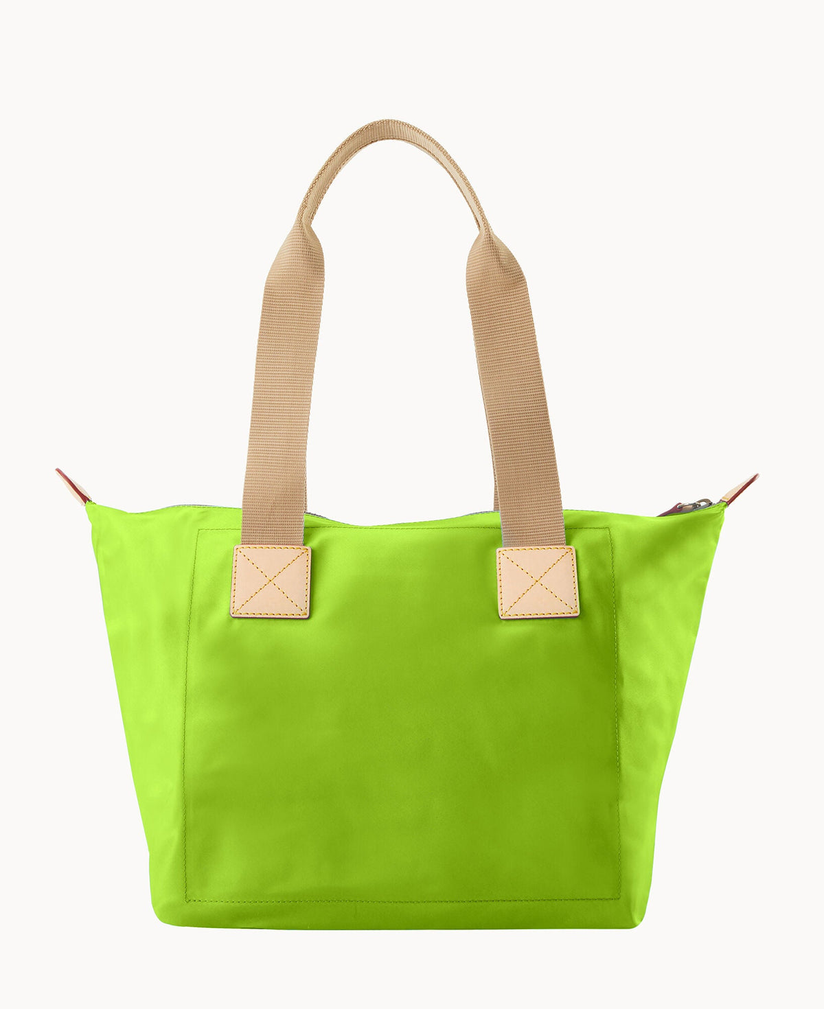 Nylon Front Zip Tote