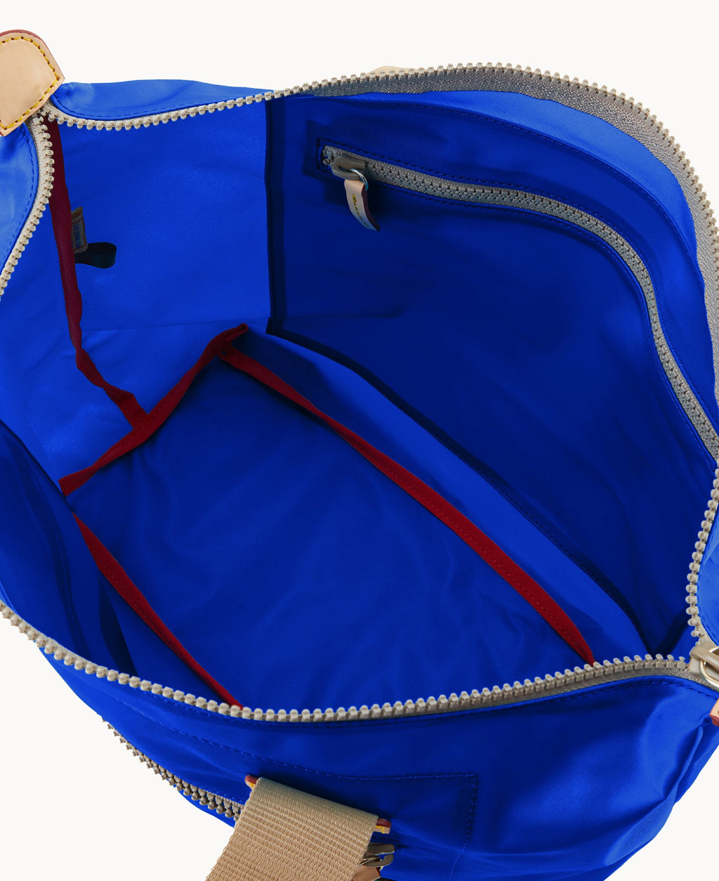 Nylon Front Zip Tote