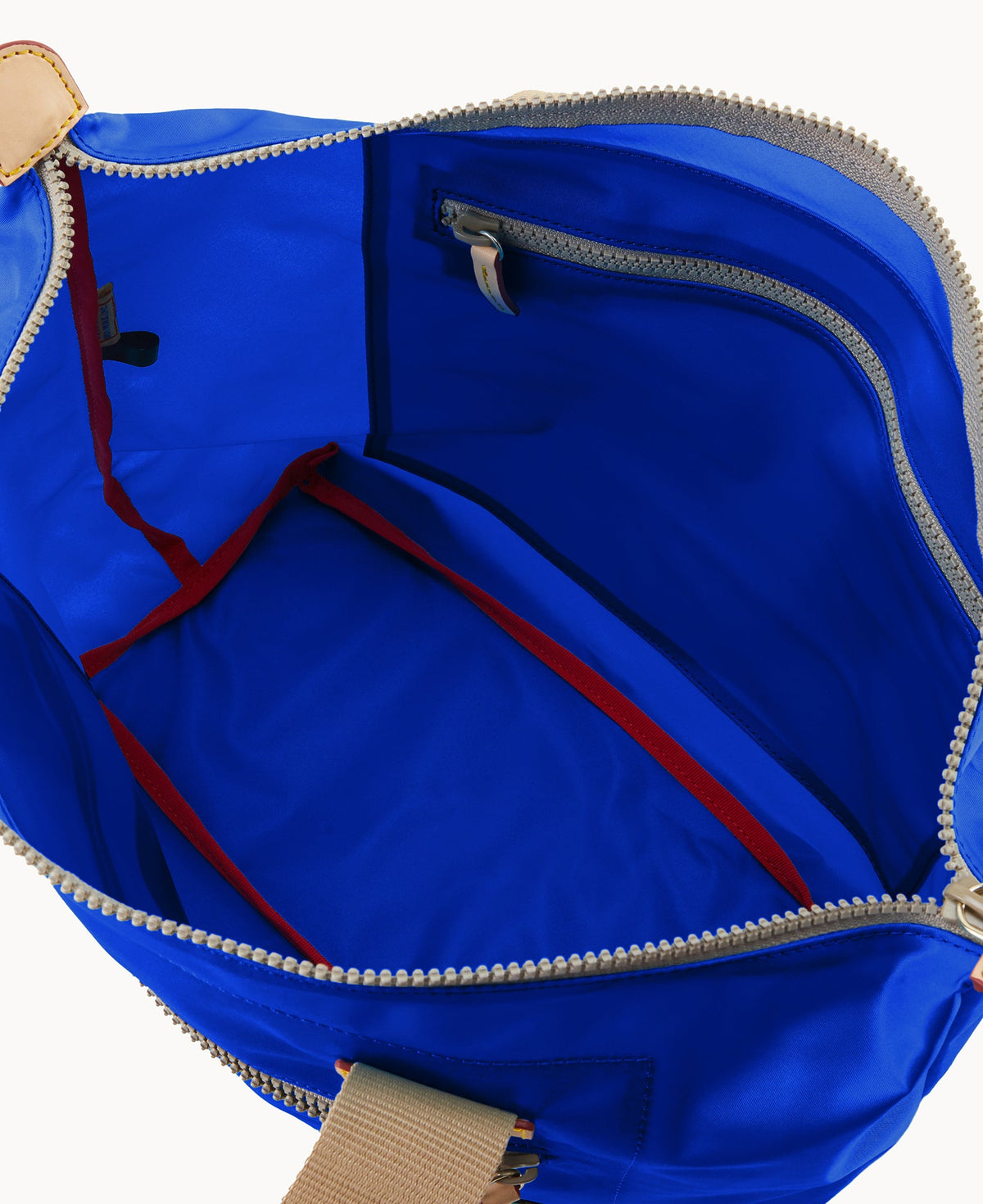 Nylon Front Zip Tote