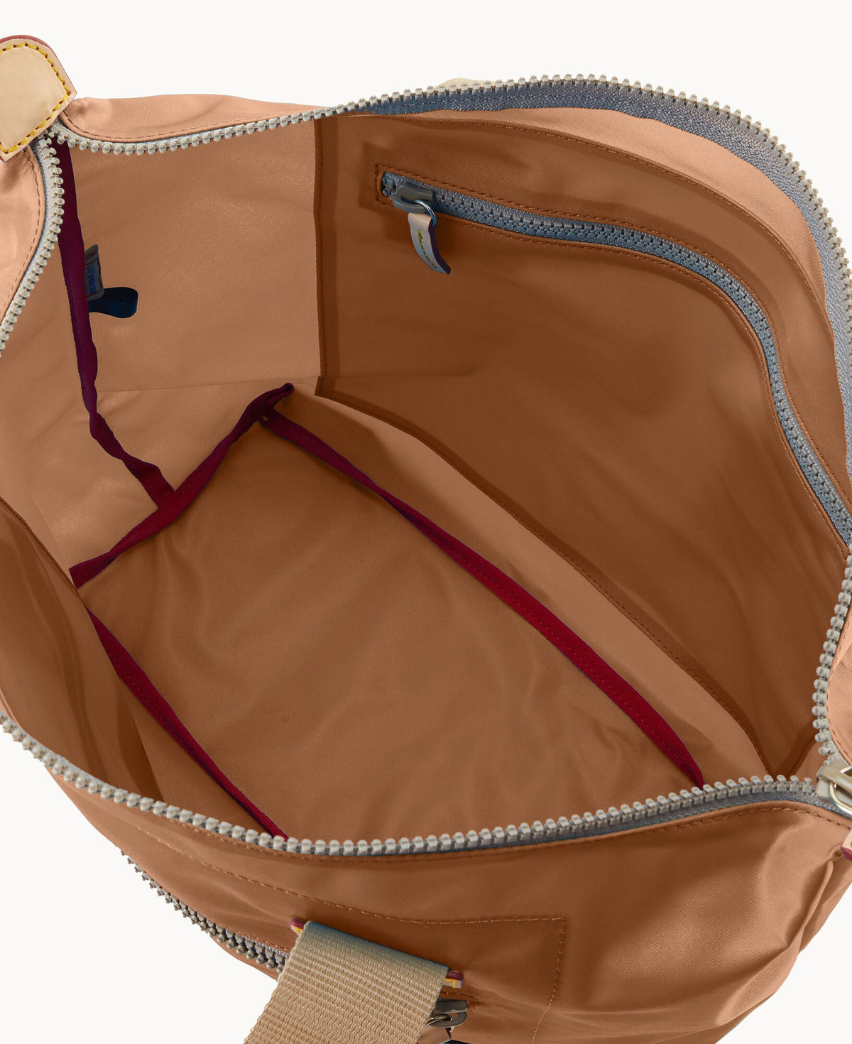 Nylon Front Zip Tote