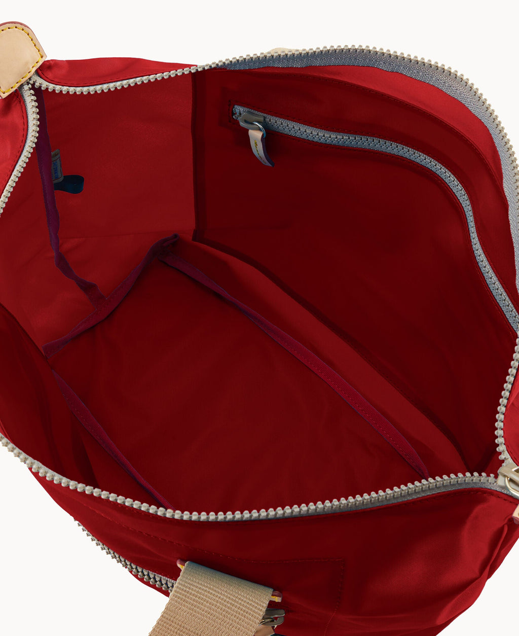 Nylon Front Zip Tote