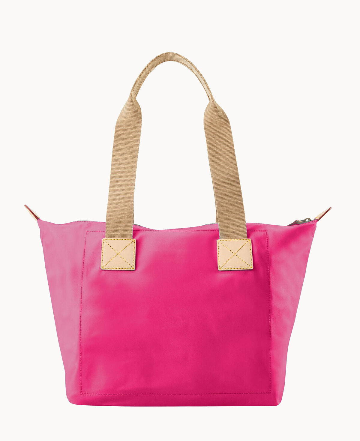 Nylon Front Zip Tote