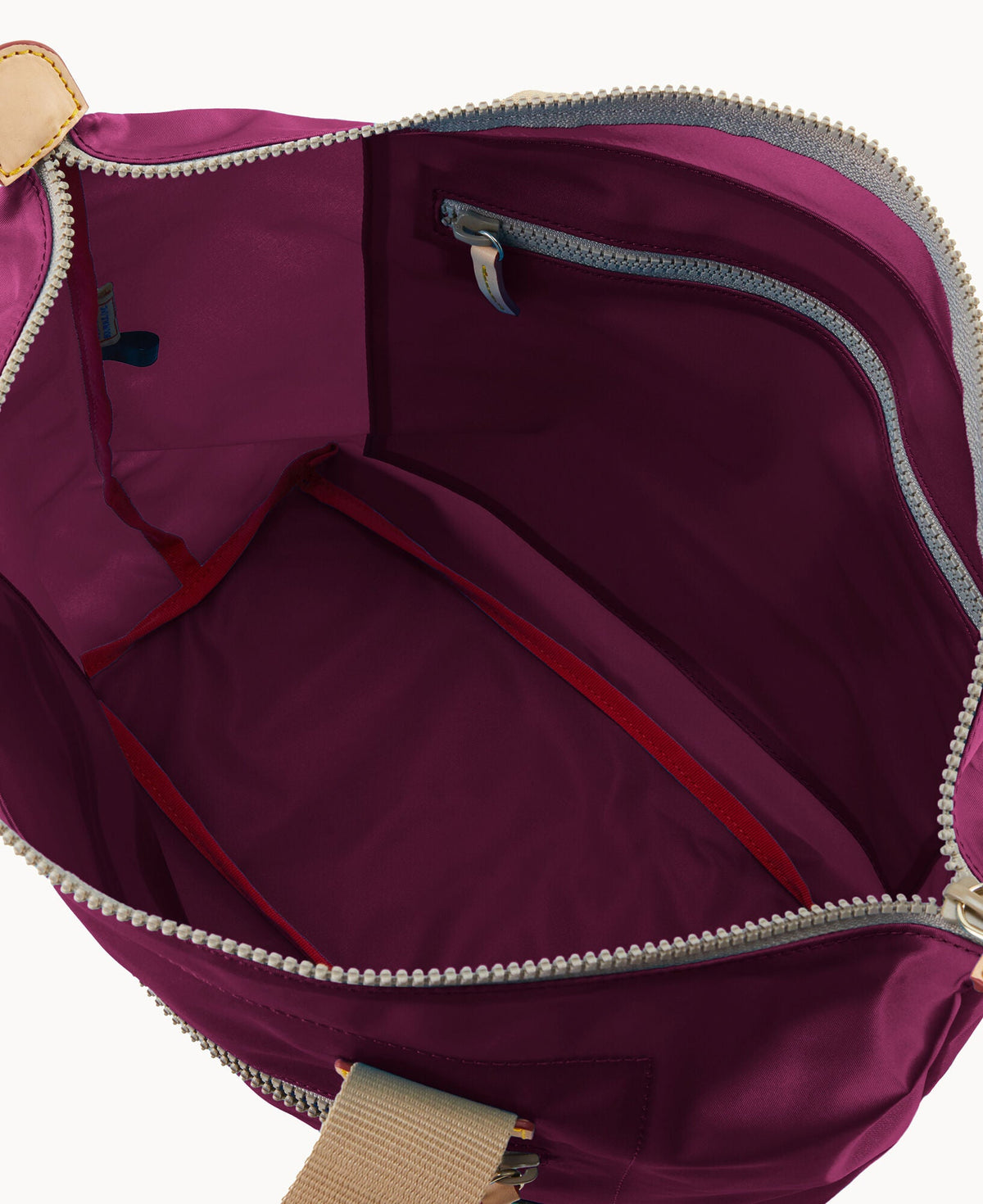 Nylon Front Zip Tote