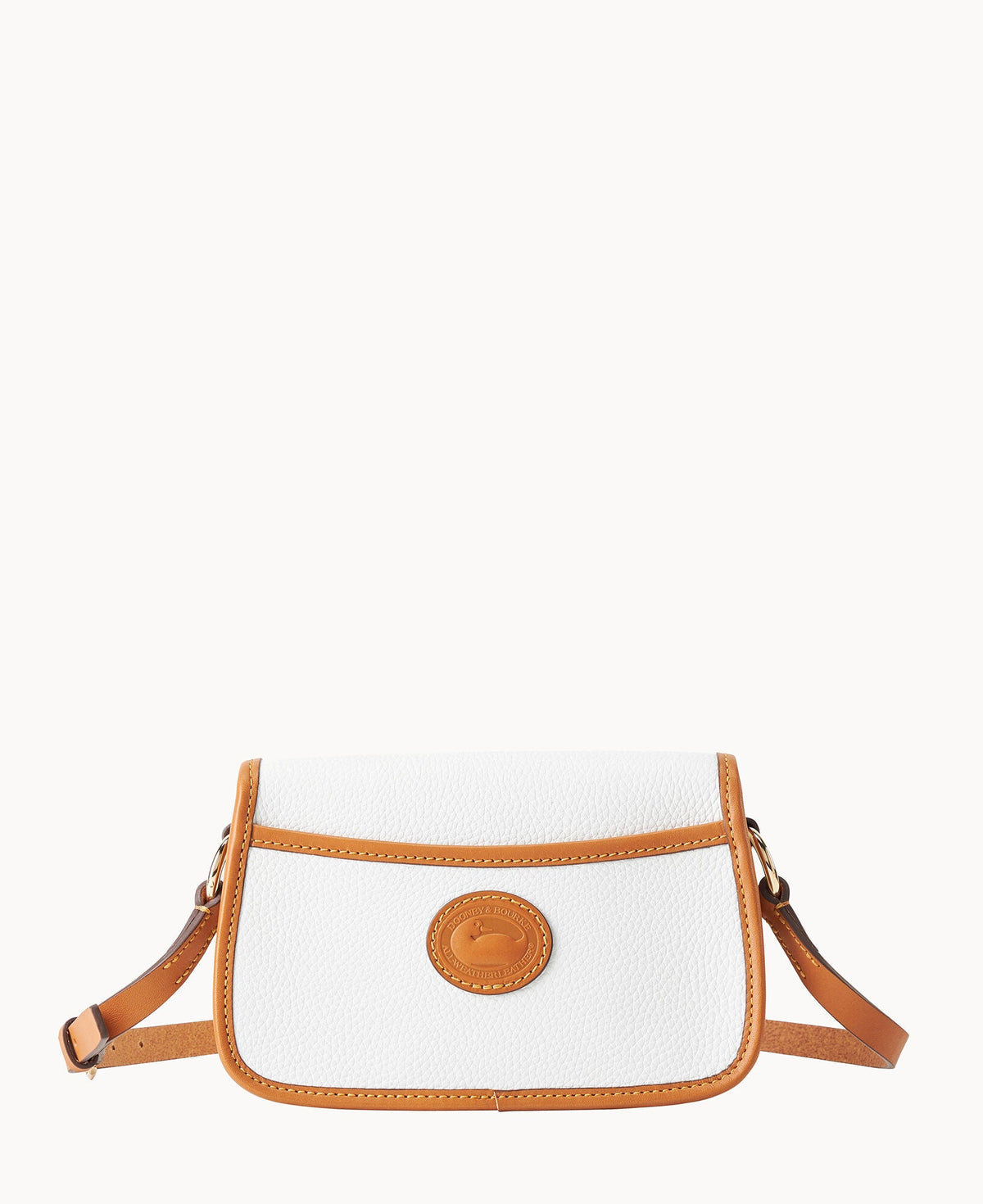 Pebble Grain Turnlock Crossbody 22