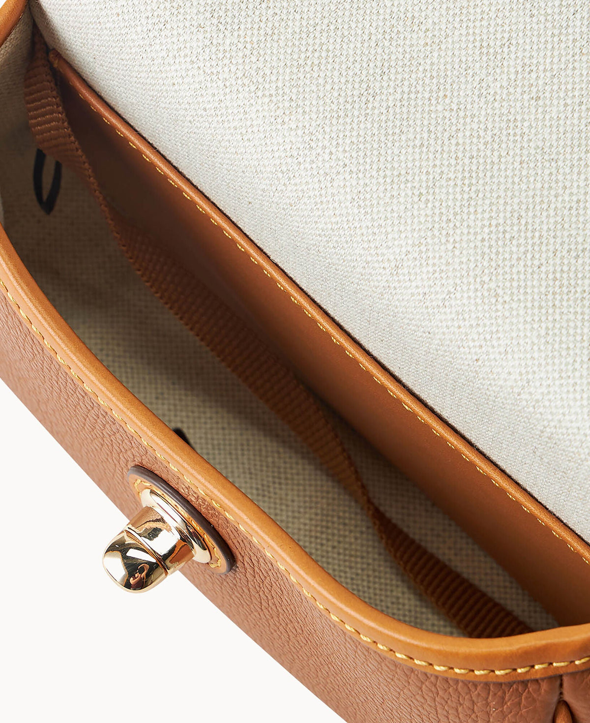 Pebble Grain Turnlock Crossbody 22