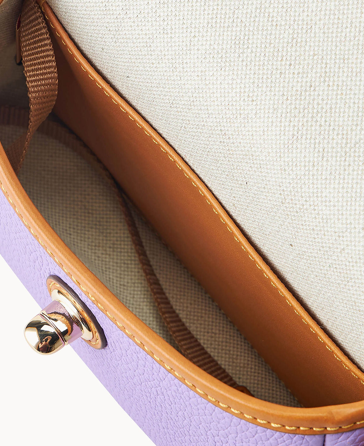 Pebble Grain Turnlock Crossbody 22