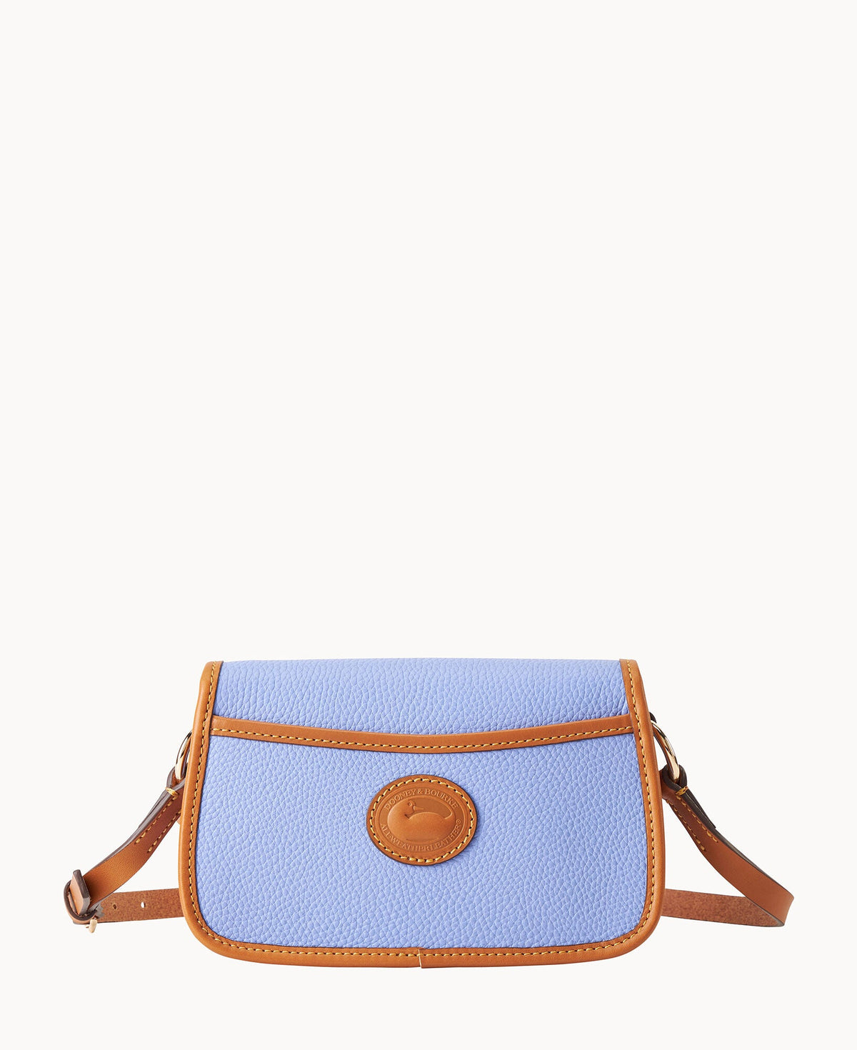 Pebble Grain Turnlock Crossbody 22