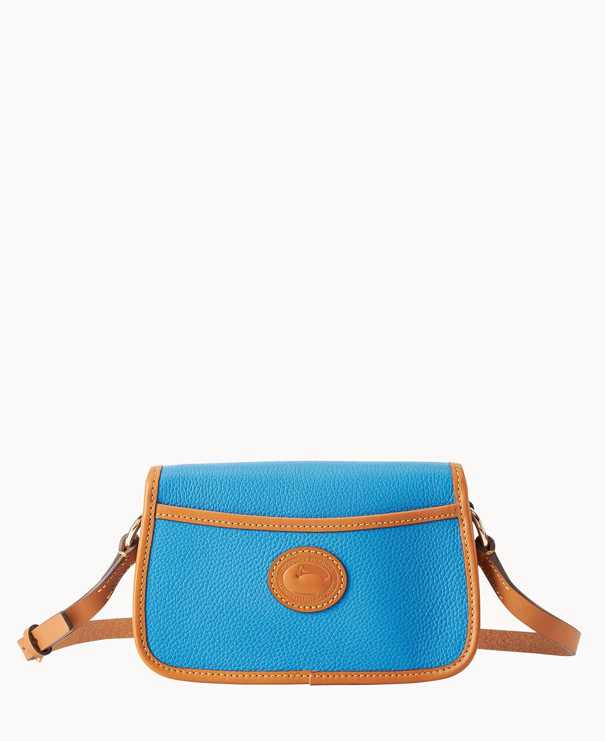 Pebble Grain Turnlock Crossbody 22