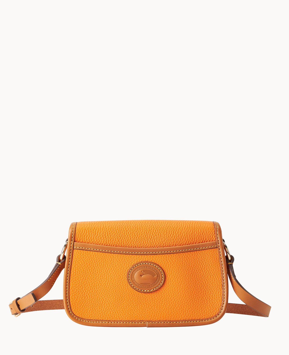 Pebble Grain Turnlock Crossbody 22