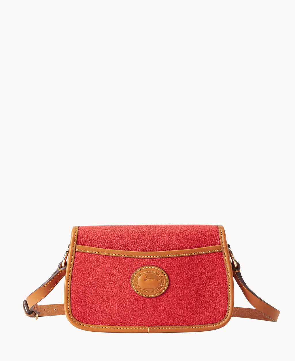 Pebble Grain Turnlock Crossbody 22