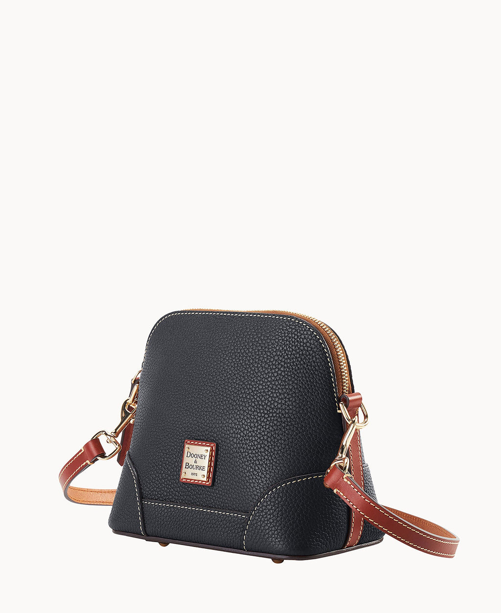 Pebble Grain Small Domed Crossbody