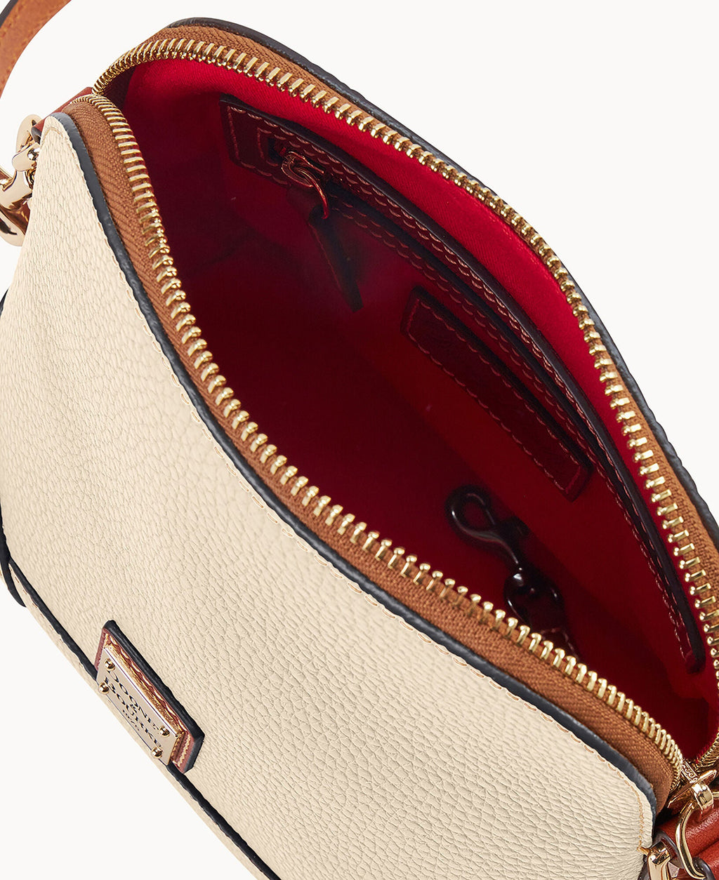 Pebble Grain Small Domed Crossbody