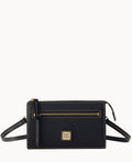 Pebble Grain Multi Zip Crossbody