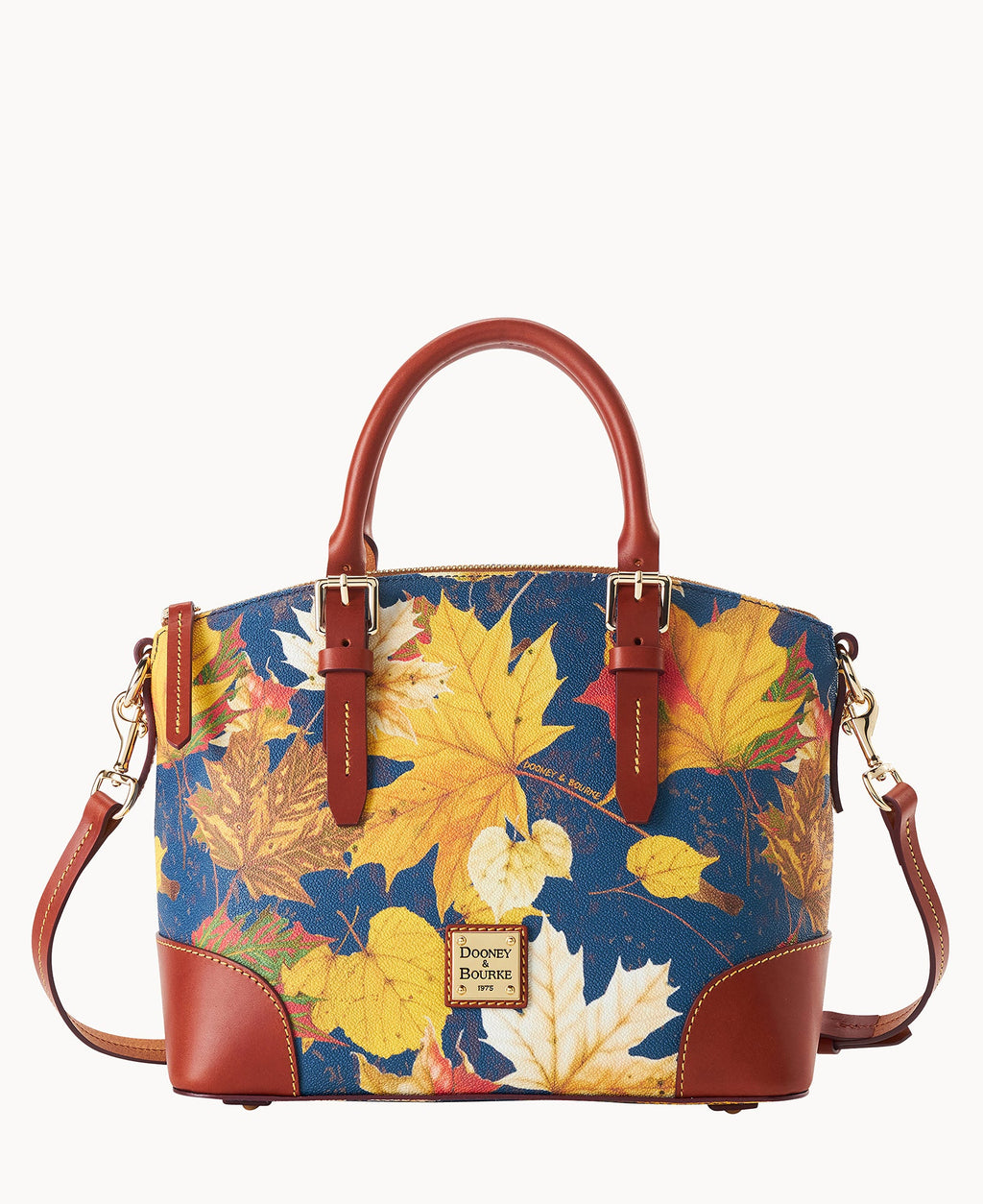 Maple Leaf Small Domed Satchel