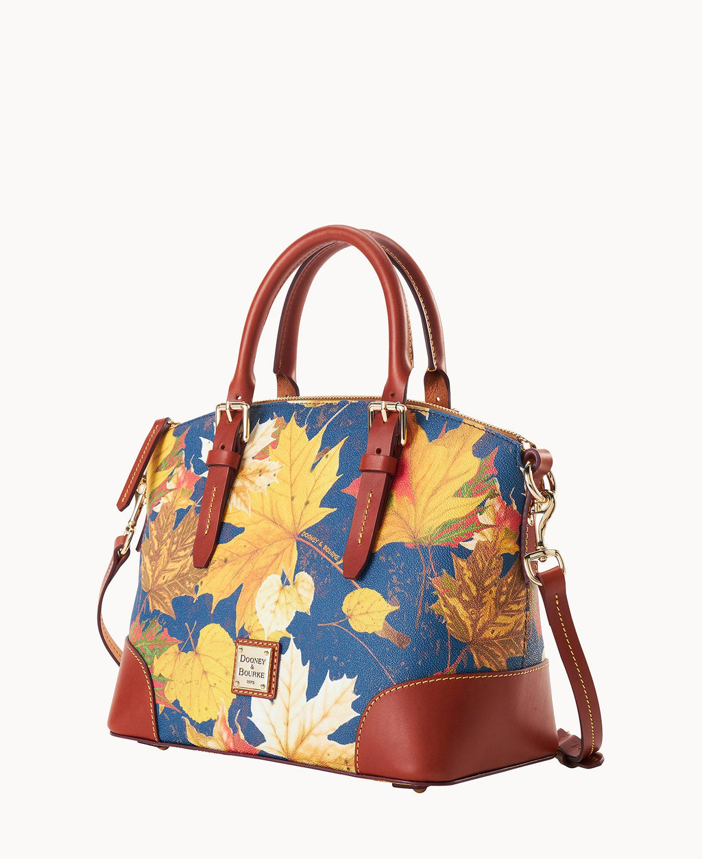 Maple Leaf Small Domed Satchel