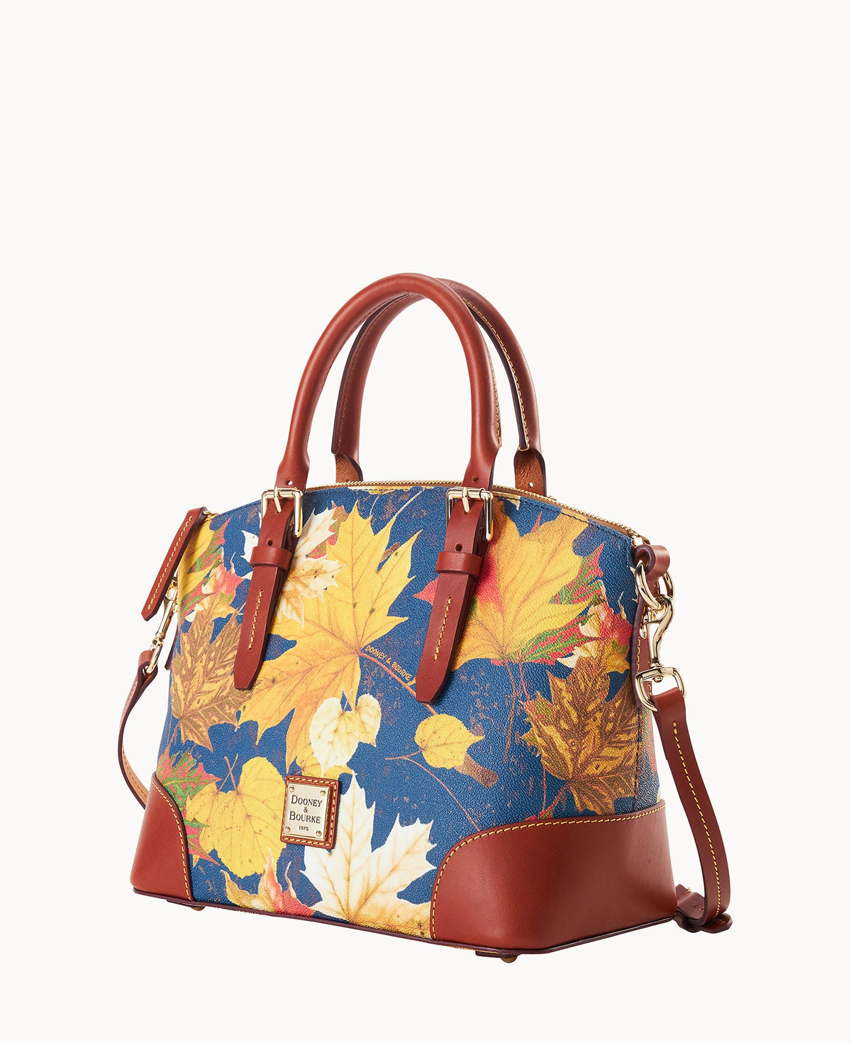 Maple Leaf Small Domed Satchel