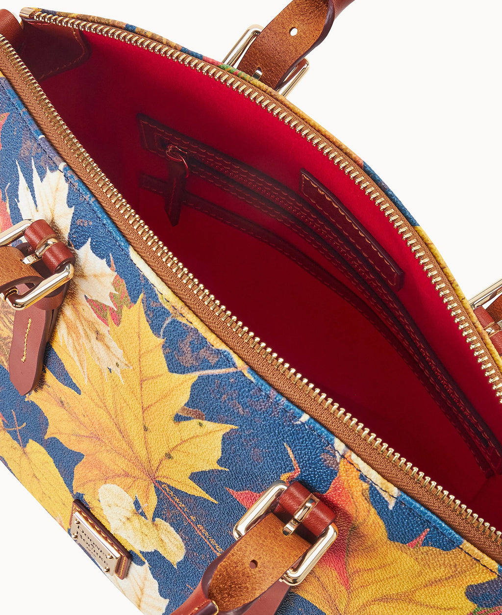 Maple Leaf Small Domed Satchel