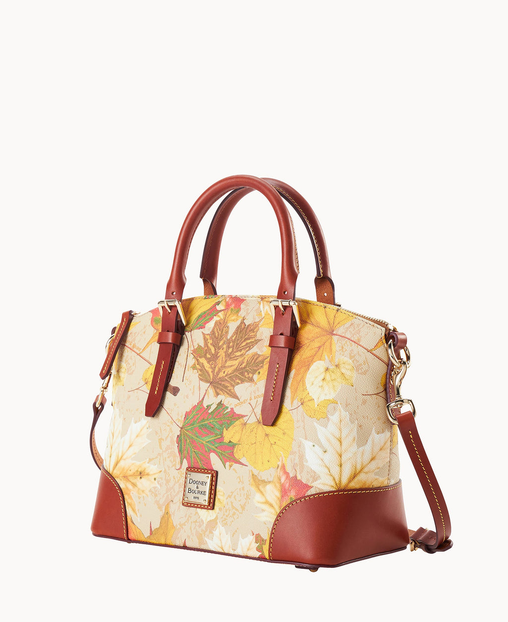Maple Leaf Small Domed Satchel