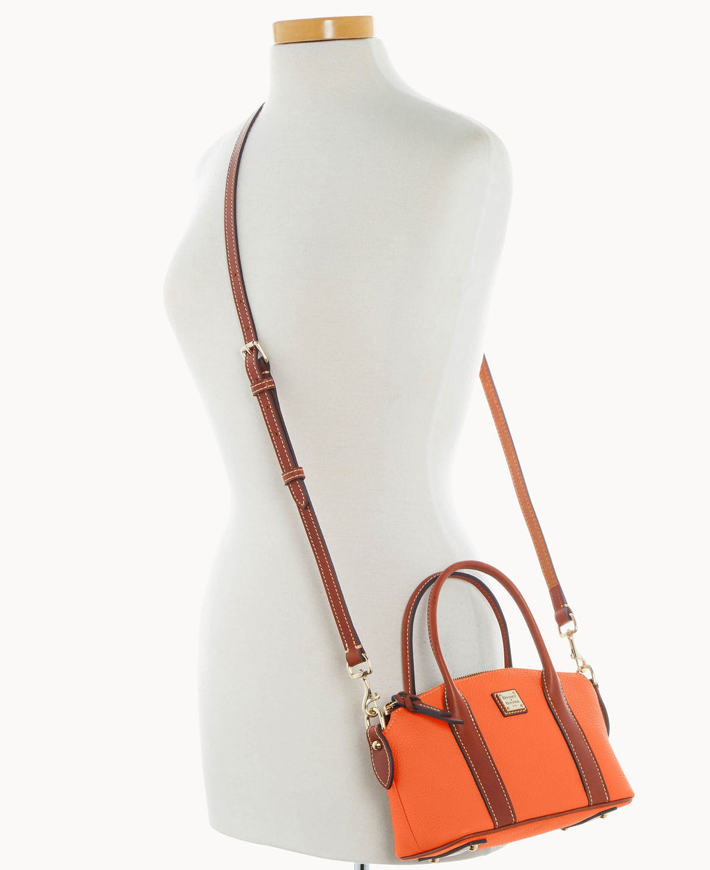 Pebble Grain Small Madeline Satchel