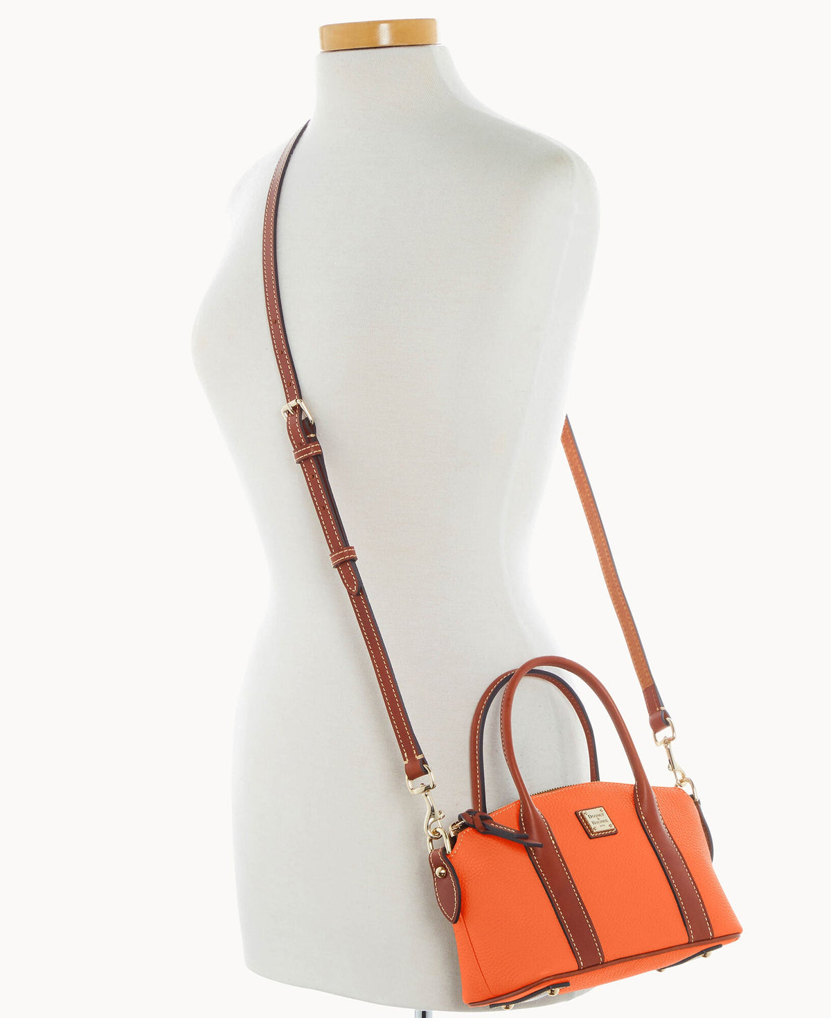 Pebble Grain Small Madeline Satchel