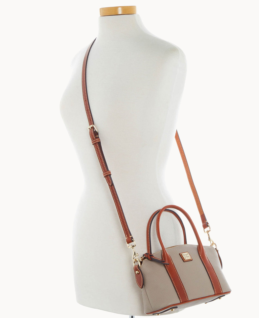 Pebble Grain Small Madeline Satchel