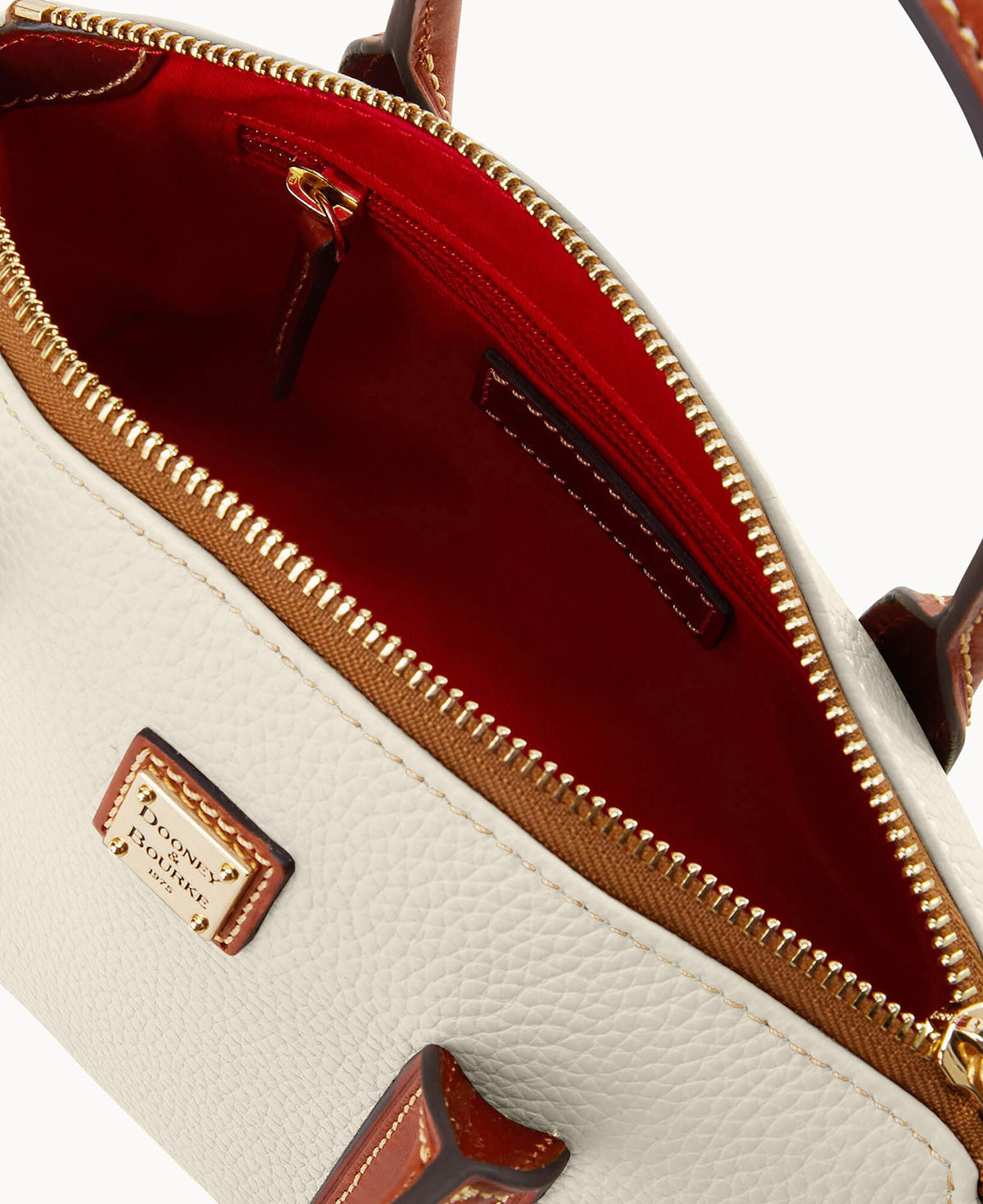 Pebble Grain Small Madeline Satchel