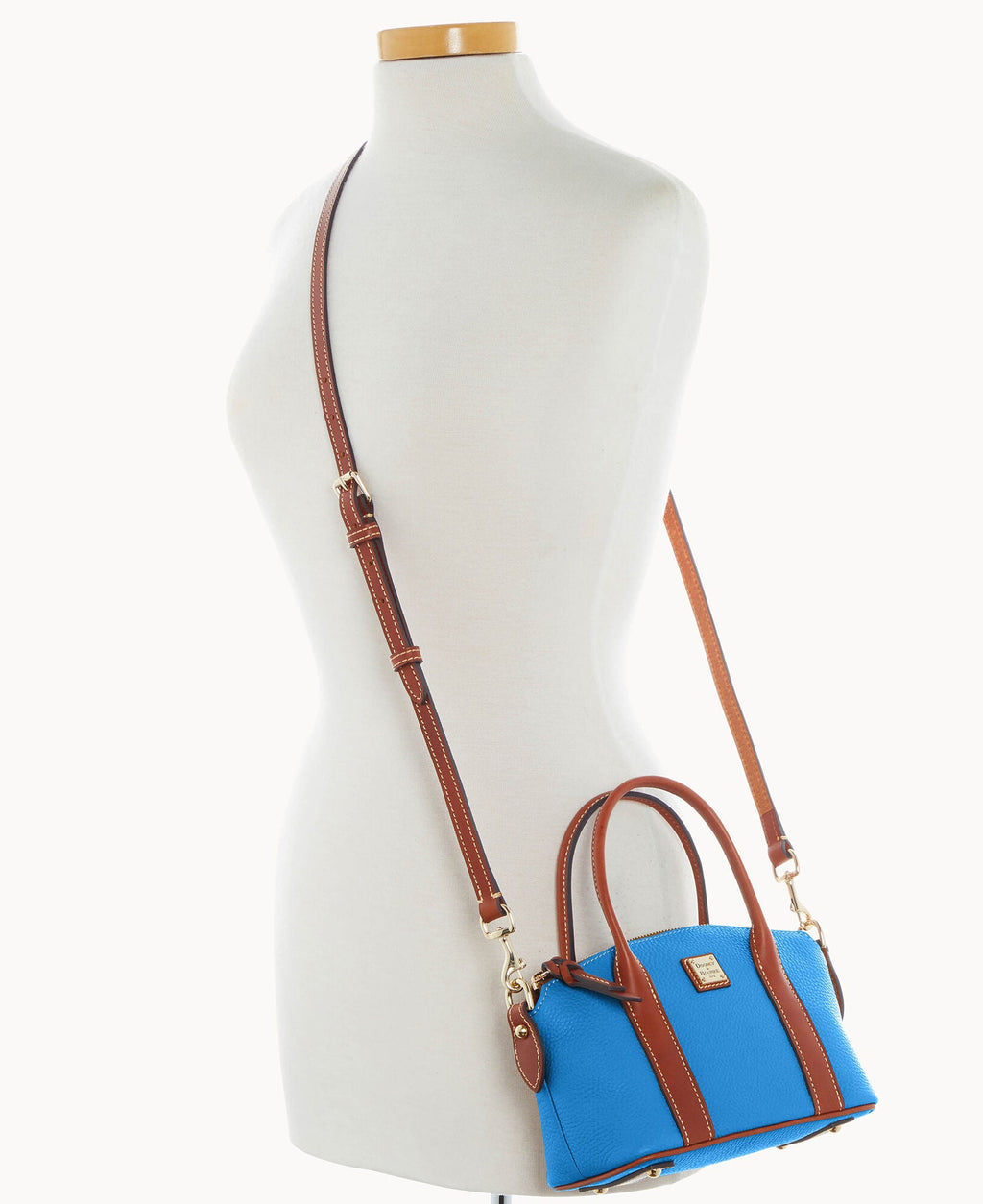 Pebble Grain Small Madeline Satchel