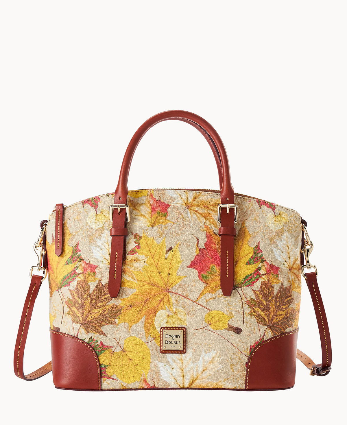 Maple Leaf Domed Satchel