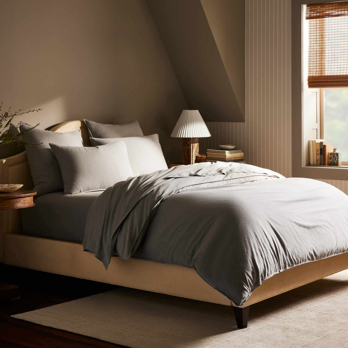 Heathered Cashmere Pillowcase Set