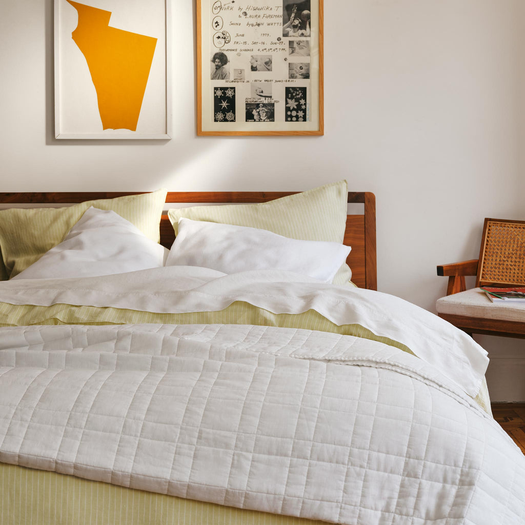 Washed European Linen Core Sheet Set - Last Call