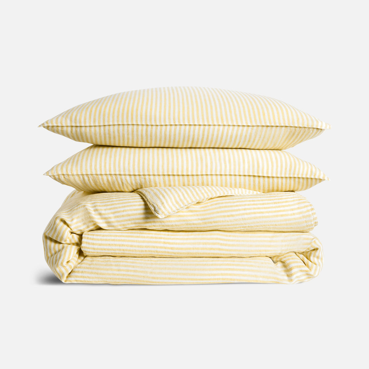 Washed European Linen Duvet Set