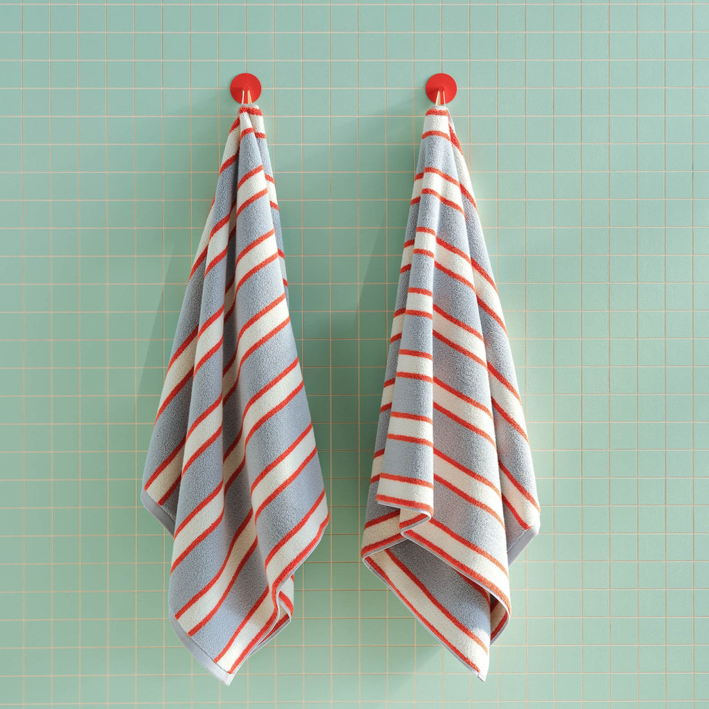 Super-Plush Turkish Cotton Bath Towels Set of 2