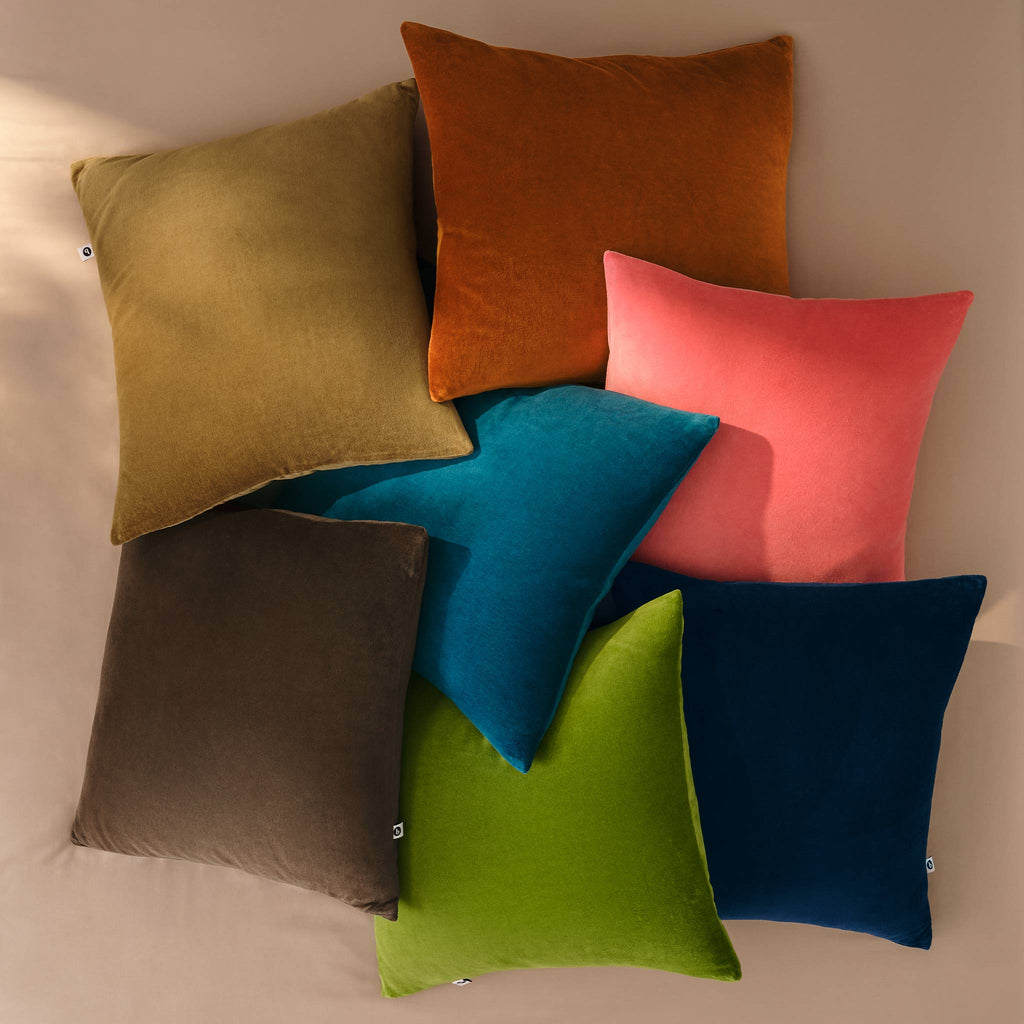 Cotton Velvet Pillow Cover