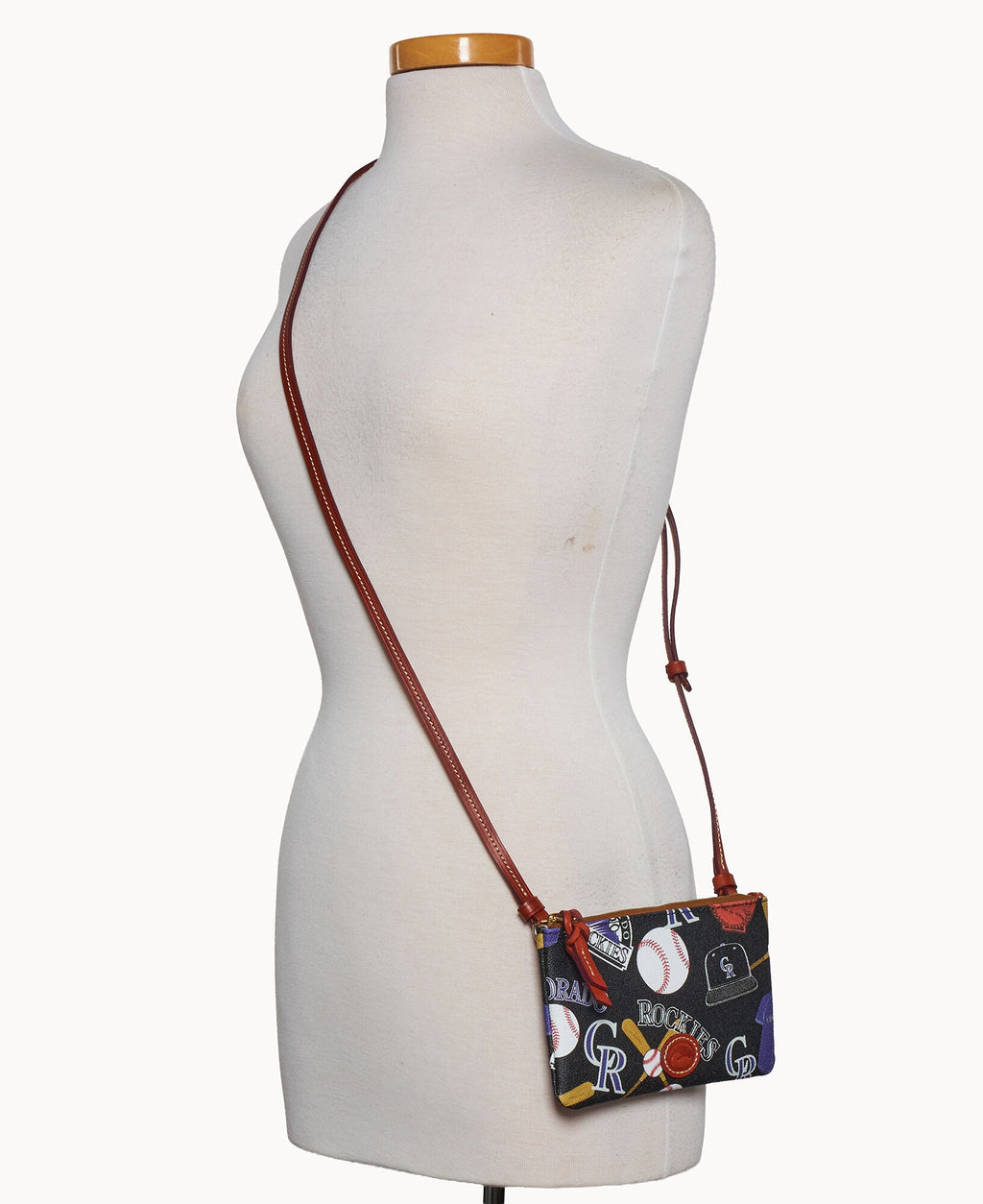 MLB Rockies Top Zip Crossbody