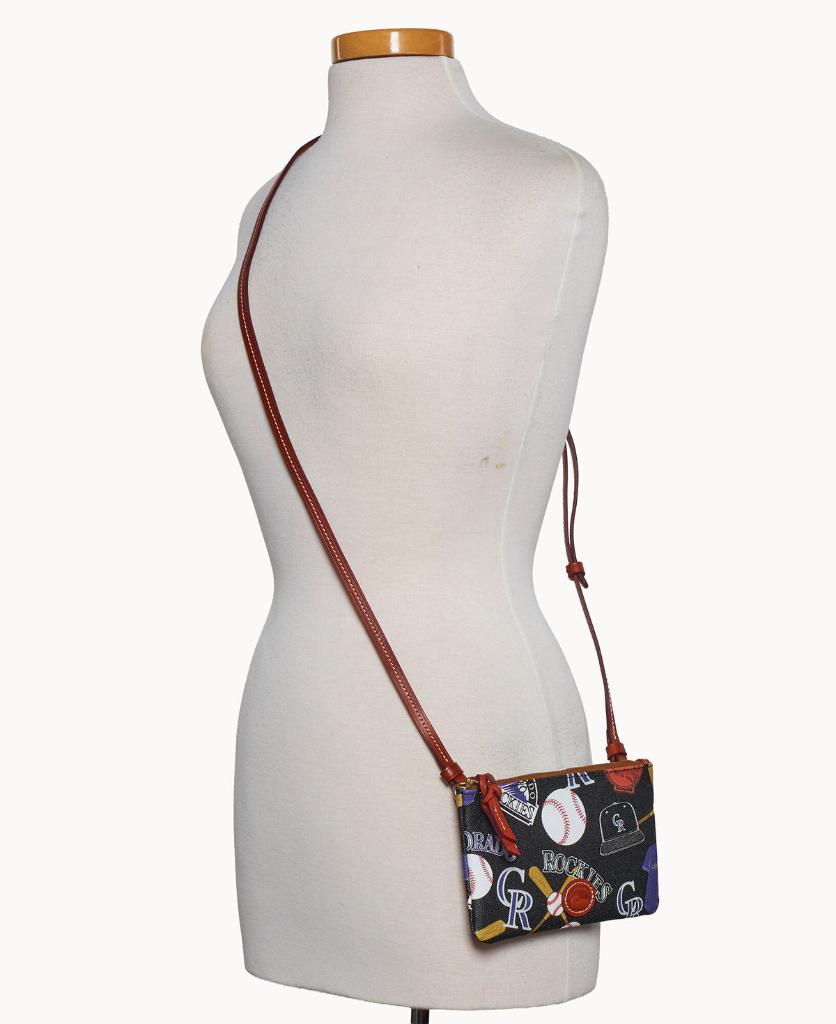 MLB Rockies Top Zip Crossbody