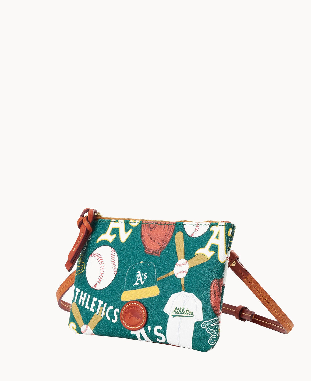 MLB Athletics Top Zip Crossbody
