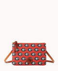 Collegiate University of Georgia Top Zip Crossbody