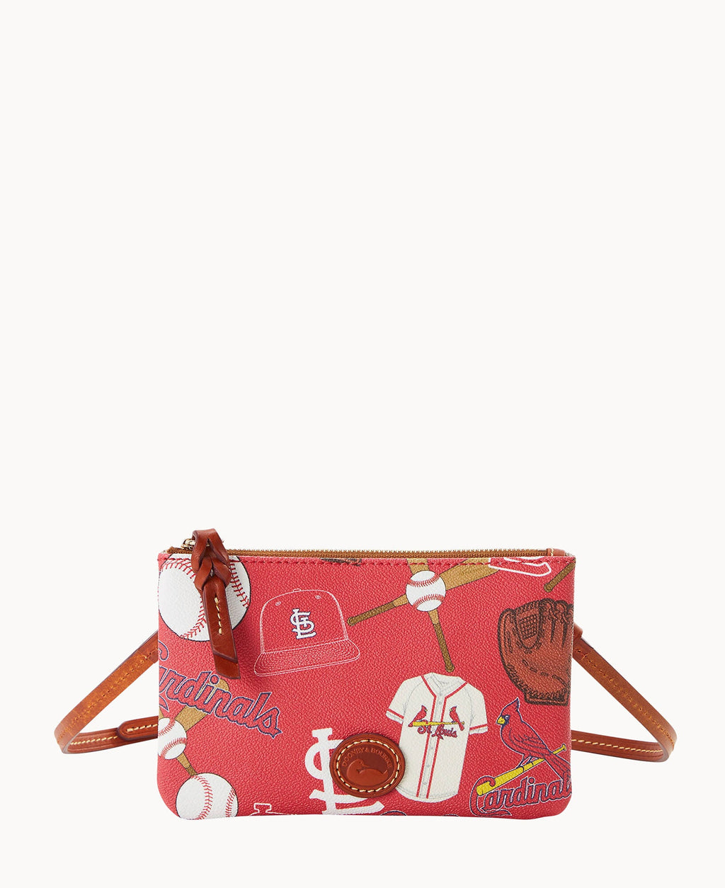 MLB Cardinals Top Zip Crossbody