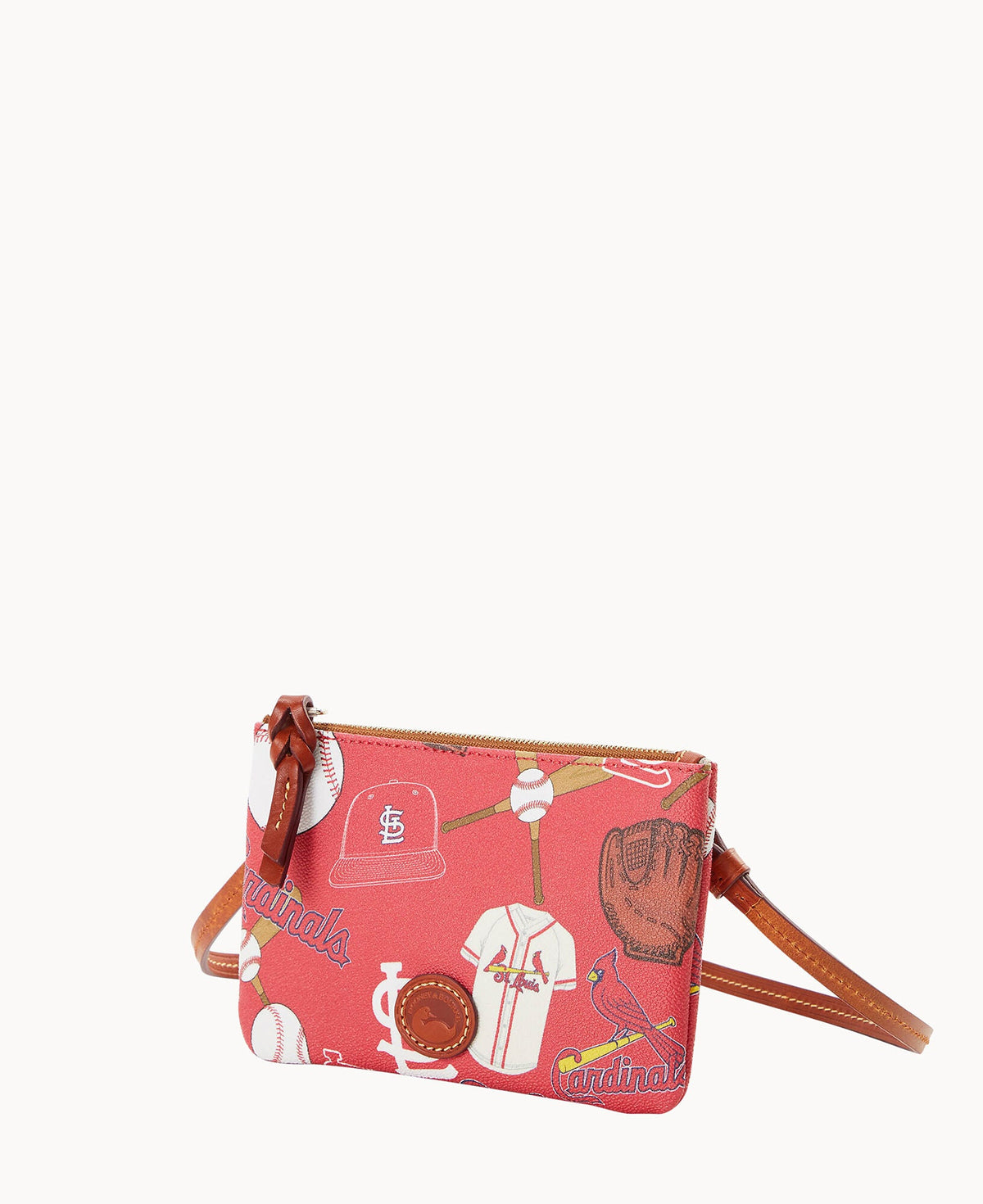 MLB Cardinals Top Zip Crossbody