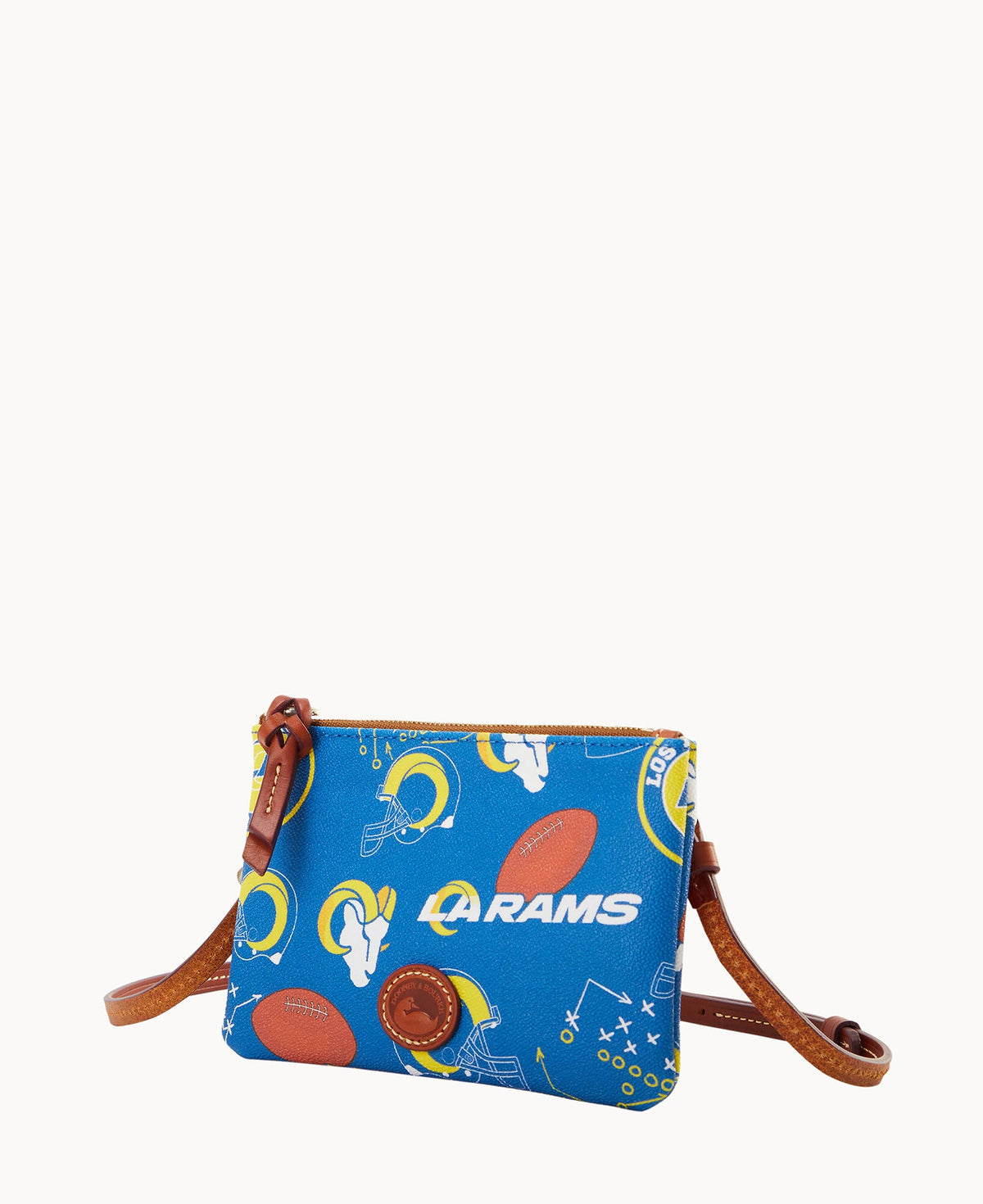 NFL Rams Top Zip Crossbody