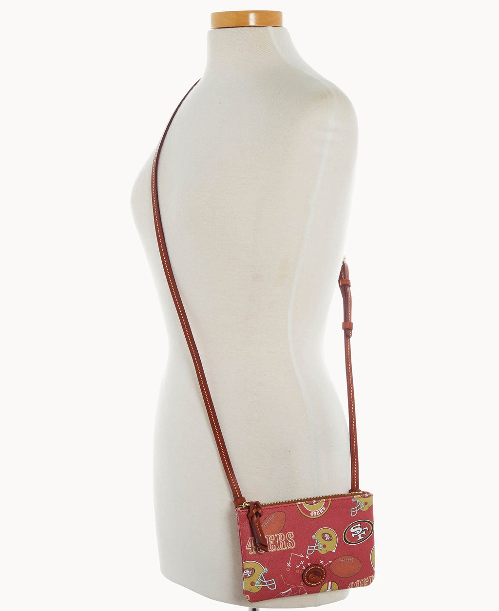 NFL 49ERS Top Zip Crossbody