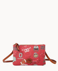 Collegiate Ohio State University Top Zip Crossbody