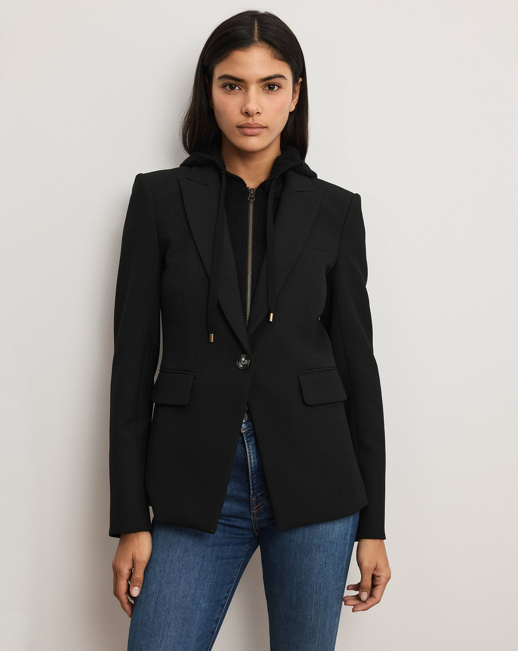 Merino Wool-Cashmere Hoodie Dickey