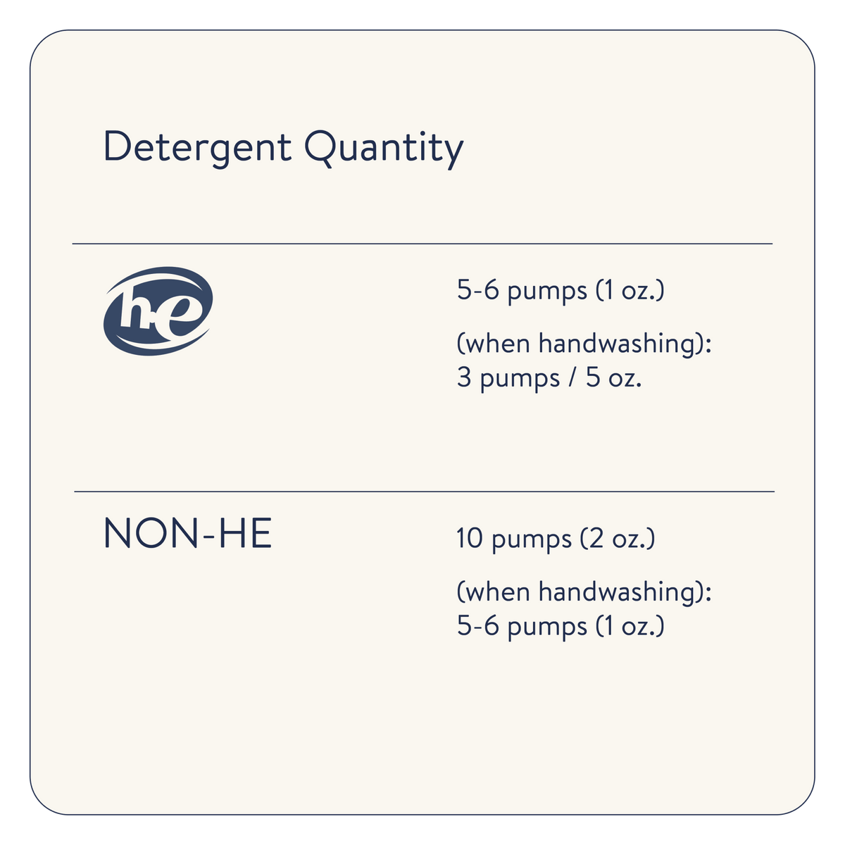 Free Detergent