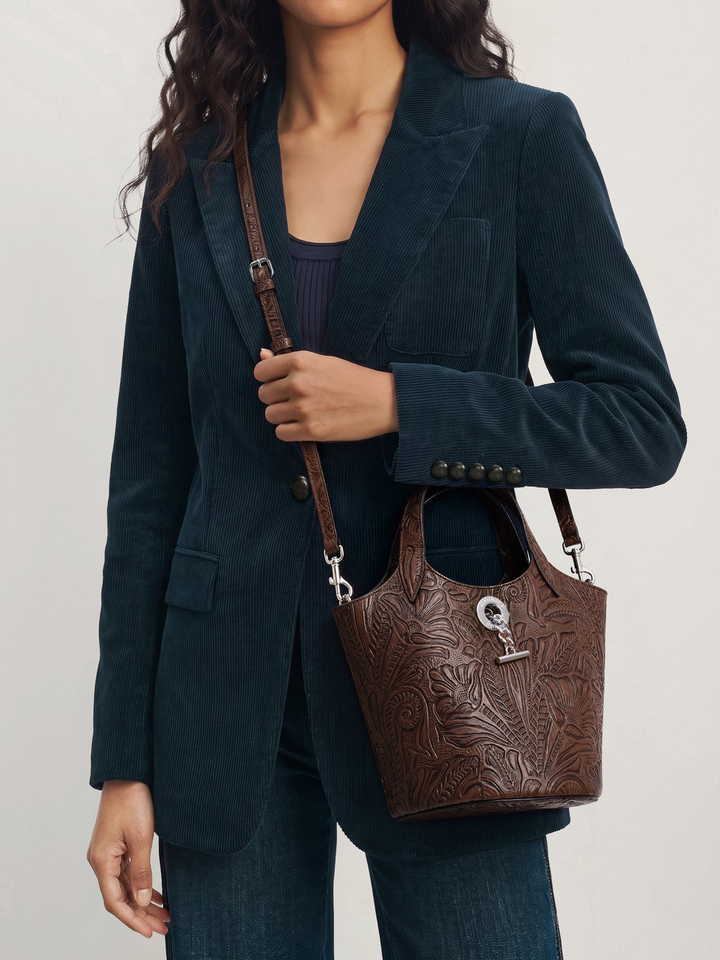 Embossed Anchor Bag